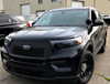 New 2023 Black Ford Explorer PPV Police Interceptor Utility SUV AWD (includes Rear Air), ready to be built as a Marked Patrol Package (Emergency Lighting, Siren, Partition, Window Barriers, etc.), + Delivery, TK23FPIU-MP-BLK