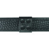 Hero's Pride AirTek Extra Wide 4 Snap Belt Keepers, Deluxe 2" Wide, Basket Weave, Black Snap