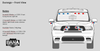 New 2023 White Dodge Durango PPV Police Package SUV AWD V6, ready to be built as an Admin Package (Emergency Lighting, Siren, Controller,  Console, etc.), + Delivery, DURSA4