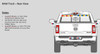 New 2023 White Dodge Ram 1500 SSV 4x4 Truck, ready to be built as an Admin Package (Emergency Lighting, Siren, Controller,  Console, etc.), + Delivery, 23RAMA3