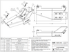 Havis PKG-PSM-157 Standard Pedestal Mount Package, Toyota Tacoma 2011-15