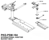 Havis PKG-PSM-184 Standard Passenger Side Mount Package, International 4300/7300 Bucket Seat 2011-18