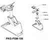 Havis PKG-PSM-188 Standard Pedestal Mount Package, Chevy Colorado 2015-22