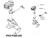 Havis PKG-PSM-340 Premium Pedestal Mount Package, Ford E-350 & E-450 1997-24
