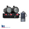 Kustom Signals Golden Eagle II Ka-Band DCM Dash-Mounted Law Enforcement Radar, single or dual antenna, same direction mode