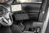 Gamber Johnson 7170-0166-02 Ford Law Enforcement Interceptor Utility (Explorer) 2012-2019 Console Box with Cup Holder and Printer Armrest Kit, includes faceplates and filler panels