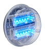 CLOSE OUT Whelen PAR28DB LED Fog Warning Light, Blue with Driving Light