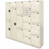 Tufloc 73-860 Modubox Locker, 18x15x18, Stackable, can be ordered in any configuration with Tufloc Lockers and Lockboxes, available in Numbered Lockers and Master Keyed Systems