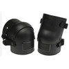 Paulson 1010-EB Tactical knee shield with articulated rigid shell knee pad, with adjustable straps. Sold as a pair.