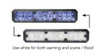 CLOSE OUT - Brooking Industries - MS6BHD - 12 LED Dual Color Lighthead