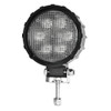 CLOSE OUT - Brooking Industries - WLB-506FB-D7 - 6 LED Round Work Lamp, Area / Flood / Scene Light