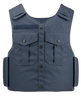 Armor Express Dress Vest CE Men's Overt Ballistic Body Armor Carrier, blends with the uniform shirt and has an internal elastic cummerbund-Choose Carrier only or Carrier and Panels (Soft Armor), NIJ Certified-Level 2, or Level 3A Threat Levels