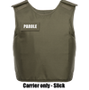 Armor Express OCS Female Overt Ballistic Body Armor Carrier, Choose Carrier only or Carrier and Panels (Soft Armor), NIJ Certified - Level 2, or Level 3A Threat Level, Featuring front hard armor plate pockets accommodating inserts or rifle plate pr