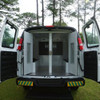 American Aluminum GMC Savannah Van Inmate Transport Modular System, Standard Length, with Compartment Options