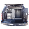 American Aluminum Chevy Tahoe K9 Transport Box and Storage Drawers Combo, includes Pull-Out Wash Pan, 1 compartment, 2 drawers, 45x34x31