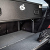 TruckVault Chevy Tahoe 2015-2020 & 2021 Elevated Series Drawer Storage Unit, 1 Drawer, Choose 6-10 inches Height, Includes Combo Lock and Dividers (2 Short & 2 Long), Carpeted Interior and Top, Still Access Spare Tire, Optional Foam and Rubber Mat