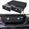 TruckVault Ford Police Interceptor Sedan Elevated Series Drawer Storage Unit, 2 Drawers, Choose 6-10 inches Height, Includes 1 Short Divider, Additional Divider Option, Includes Combo Locks, Interior Carpet, and Elevated Bracket