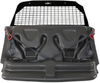 GO RHINO Chevrolet Tahoe 2015-2020 Molded Rear Prisoner Seat with Center Belt System, Optional Wire-Mesh or Polycarb Cargo Barrier Screen