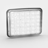 Feniex D-7900W, LED, Down LUX, 9x7 Scene Light, White with Clear Lens