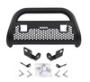 Go Rhino 55192T GMC Sierra 1500 2014-2015 RC2 LR - 2 lights - Complete kit: Bull Bar, Front Guard + Brackets, Black Textured Mild Steel (Lights Not Included) Installation Kit Included