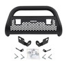 Go Rhino 55522T Toyota Tacoma 2005-2015 RC2 LR - 2 lights - Complete kit: Bull Bar, Front Guard + Brackets, Black Textured Mild Steel (Lights Not Included) Installation Kit Included