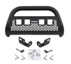 Go Rhino 55534T Toyota Sequoia 2008-2021 RC2 LR - 4 lights - Complete kit: Bull Bar, Front Guard + Brackets, Black Textured Mild Steel (Lights Not Included) Installation Kit Included