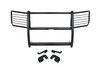 Go Rhino 3155MB Chevrolet Express Van 2003-2021 3000 Series StepGuard - Center Grille + Brush Guards, Black Mild Steel Installation Kit Included