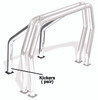 Go Rhino 9370PS Universal Kickers, RHINO Bed Bar, Roll Bar, Polished Stainless Steel, Mounting Kit Included