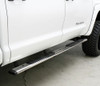 Go Rhino 685418087PS Ford, F-250, F-350 Super Duty, 1999 - 2016, 5 inch OE Xtreme Low Profile - Complete Kit: Sidesteps + Brackets, Stainless steel, Polished, 650087PS side bars + 6841805 OE Xtreme Brackets. 5 inch wide x 87 inch long side bars
