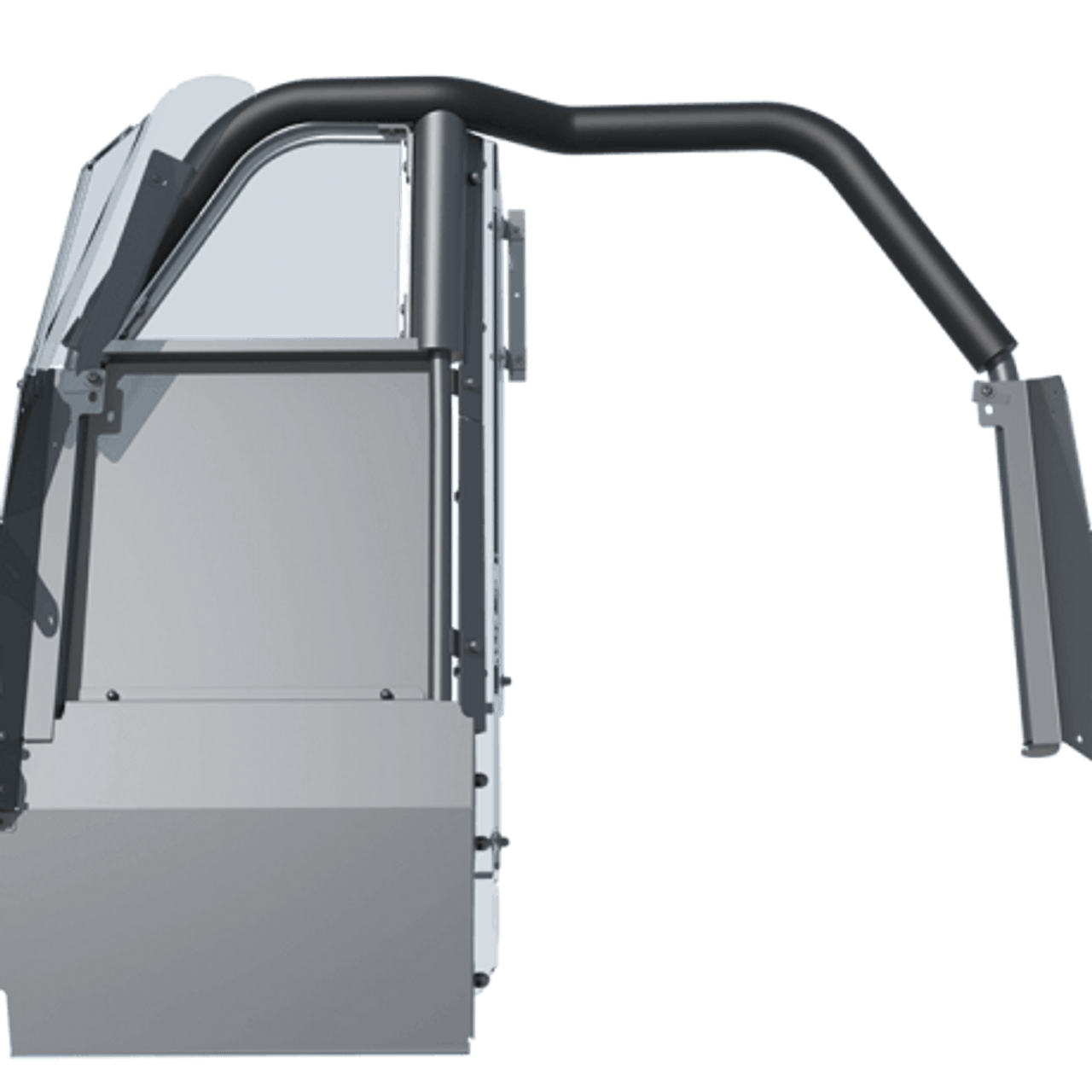 Setina 1K0574ITU20FSR #6VS Single Prisoner Transport System with Coated Poly Partition For 2020-2023 Ford  PIU and divider Barrier is not included