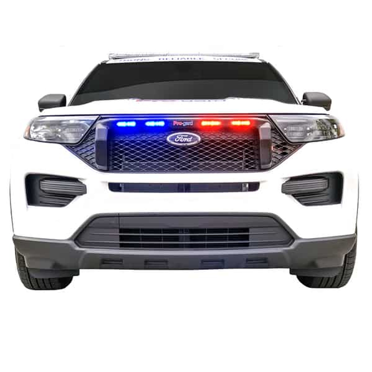 Pro-Gard CG, Command Grille For No-Push Policy Agencies, Whelen T-Ion or SoundOff mPower Lighting Options, For 2020-2020 Ford Interceptor Utility