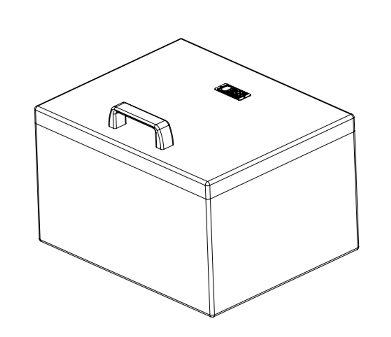 Troy - Flare Box, Console Accessory, 15” x 12” x 9” (W/L/H) Flare Box - non-lined, non-ATF classed box, AC-DAYBOX