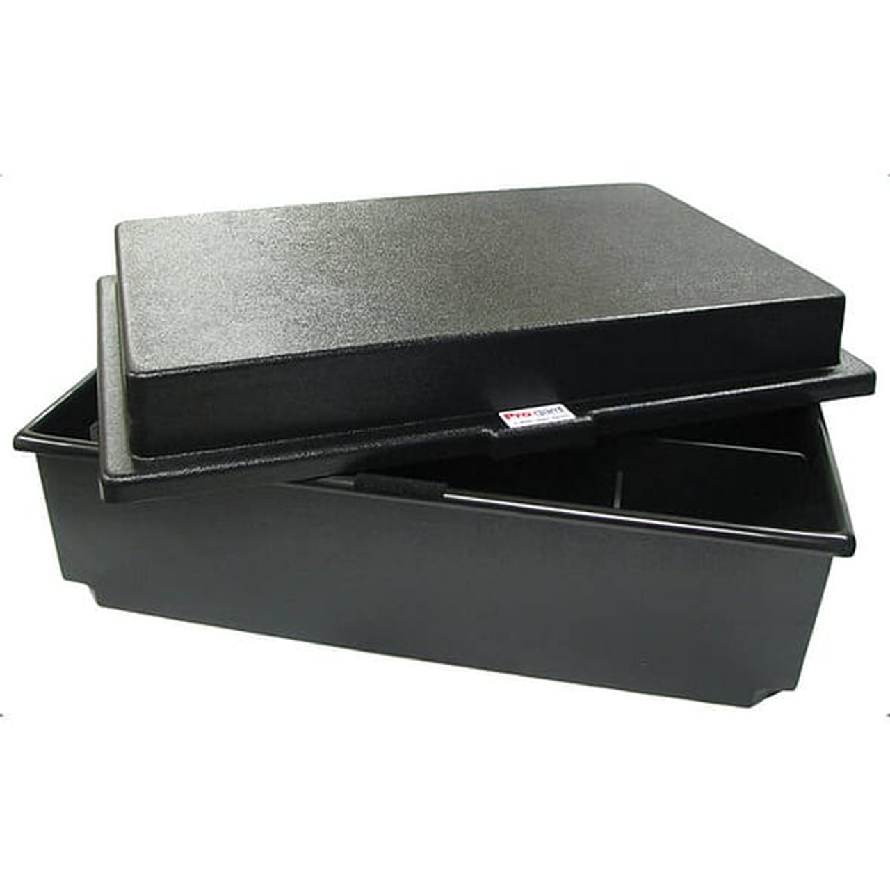 Black ABS Hinged Storage Box