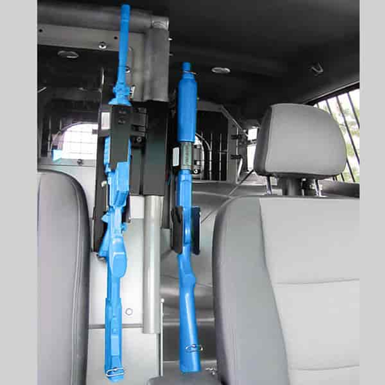 Pro-Gard GPC, Single or Dual Weapon, Pro-Cell Partition (P1000 or P1500) Vertical Mount Gun Rack,  Custom Order