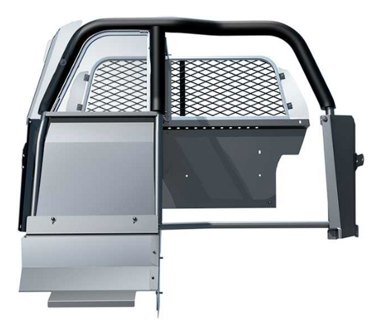 Setina Single Prisoner Transport Partitions Includes Lower Extension Panels For 2012-2019 Ford PIU