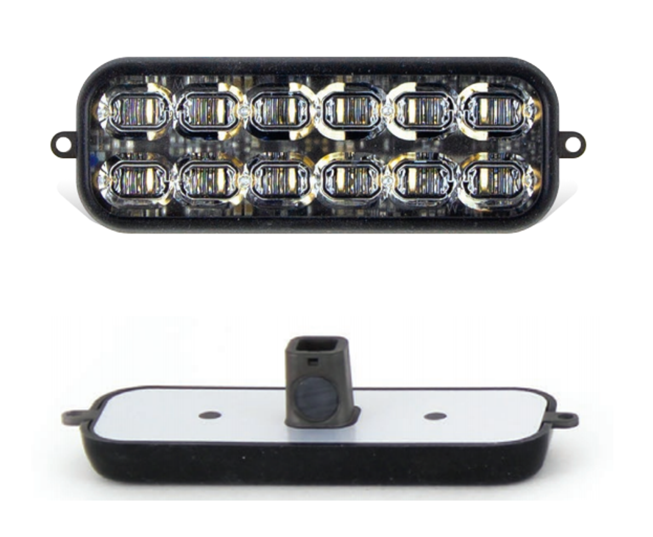 SoundOff Signal mPOWER Fascia 4x2 inch LED Light Head EMPSA05 