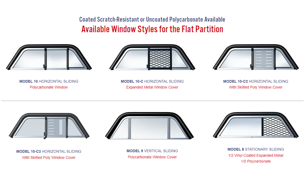 Setina Flat Panel Partitions For 2015-2019 Chevrolet Silverado 2500-3500