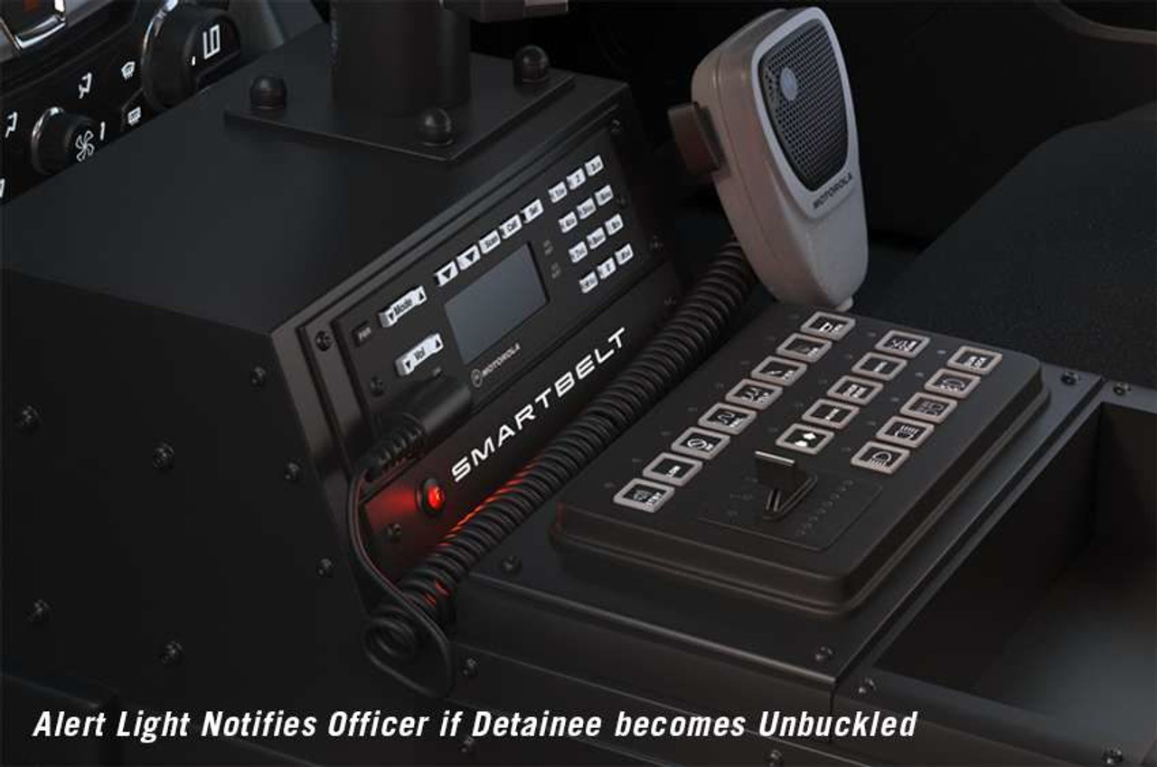 Setina Prisoner Transport Seating Solutions SmartBelt Center-Pull Electronic Seat Belt System For 2011-2023 Dodge Charger