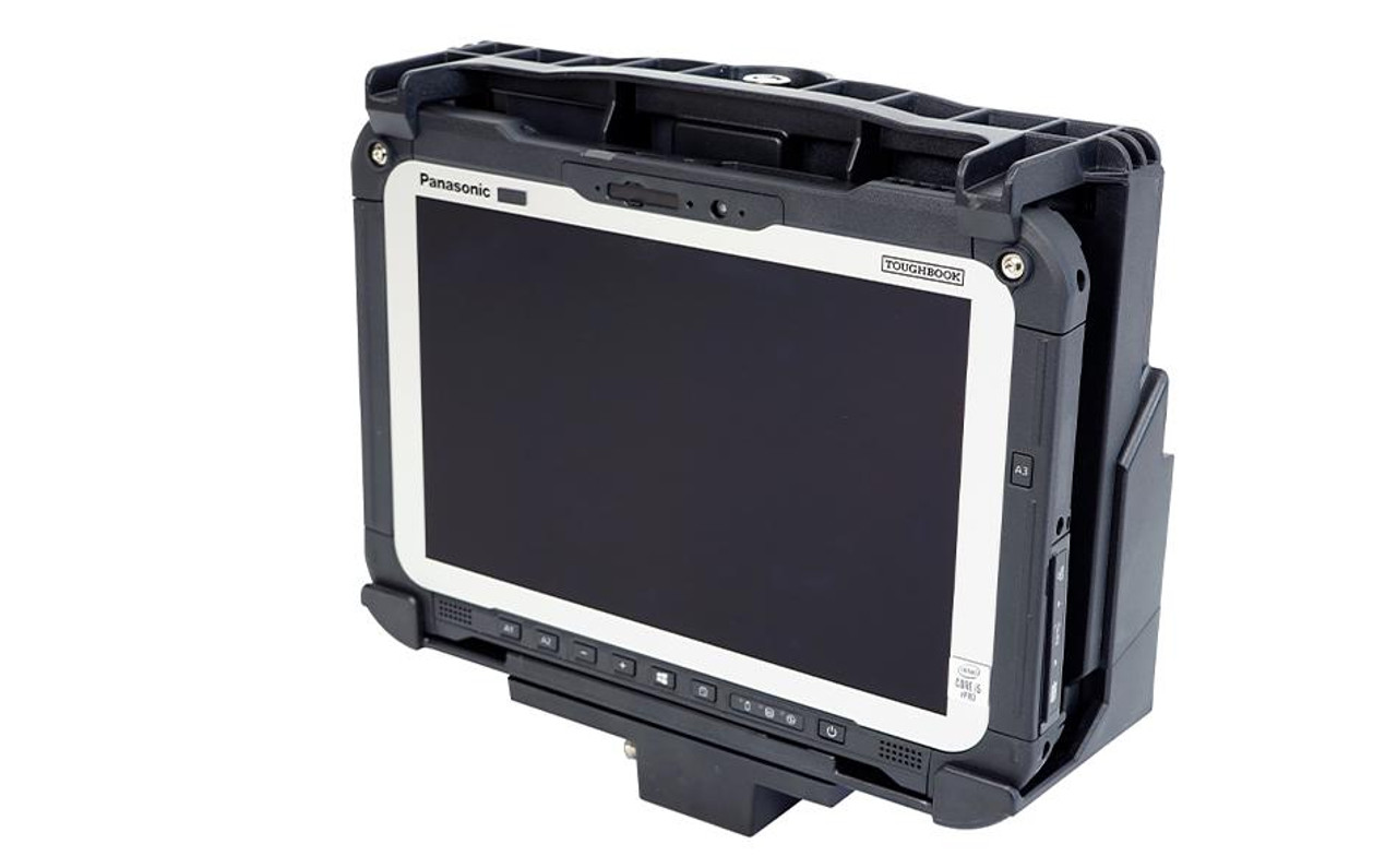 Gamber Johnson 7160-0487-20, Panasonic Toughpad FZ-G1 Docking Station, Lite Port Replication For Peripherals, No RF, VESA Hole Pattern, Keyed Alike