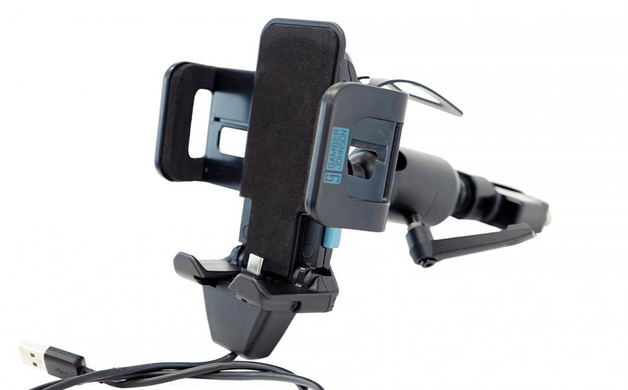 Gamber Johnson 7170-0946, KIT: Universal Phone Charging Cradle with Zirkona Joiner and 1" Round Clamp