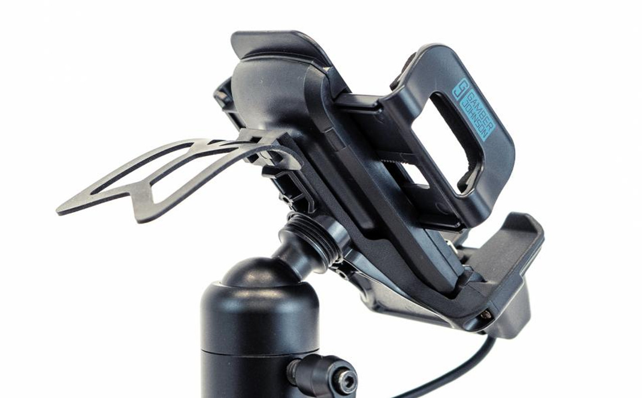 Gamber Johnson 7170-0950, KIT: Universal Phone Charging Cradle with Zirkona Joiner and Screw Clamp