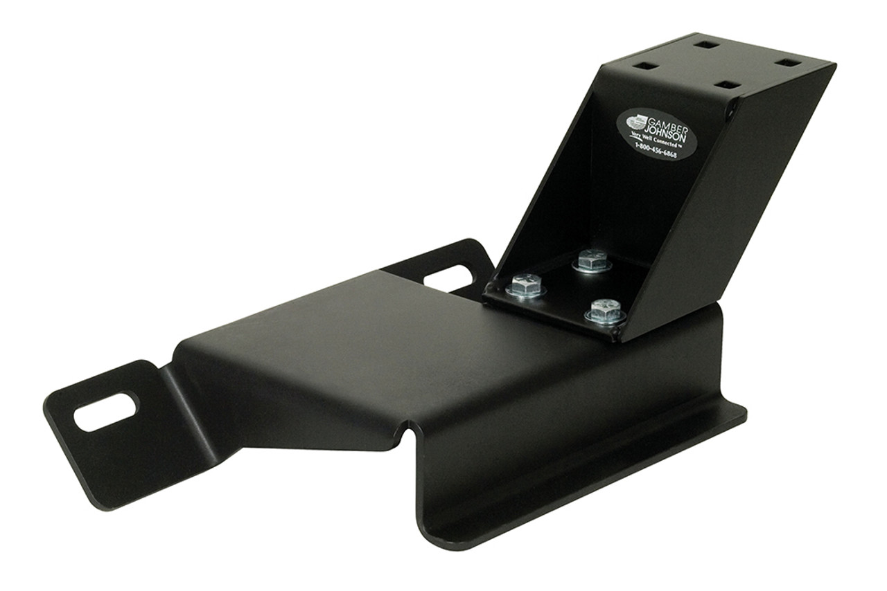 Gamber Johnson DS-118,  Ford Explorer 1995-2001 / Ranger 1993-2011 Mounting Base, Heavy Gauge Steel Construction, Attaches Between Seat Studs, Black Powdercoat Finish