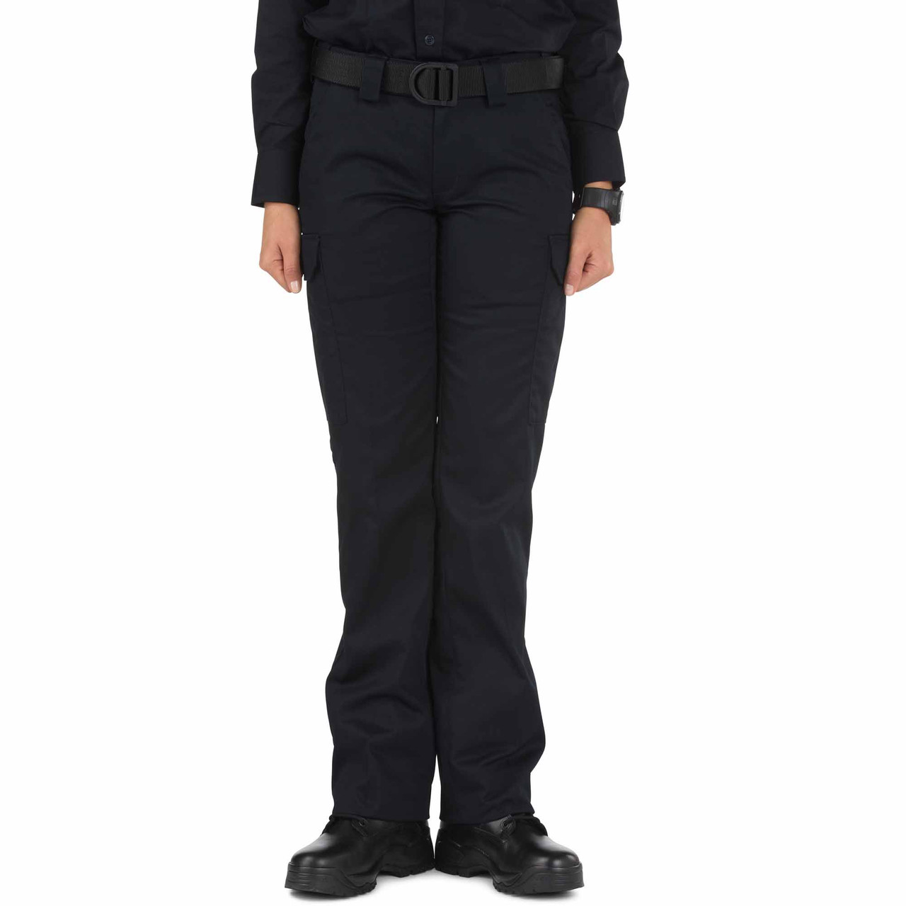 511 Tactical Women's Twill PDU Class-B Cargo Pant, Adjustable Waistband,  Sizes: 2-20, Color: Black, Midnight Navy, Sheriff Green