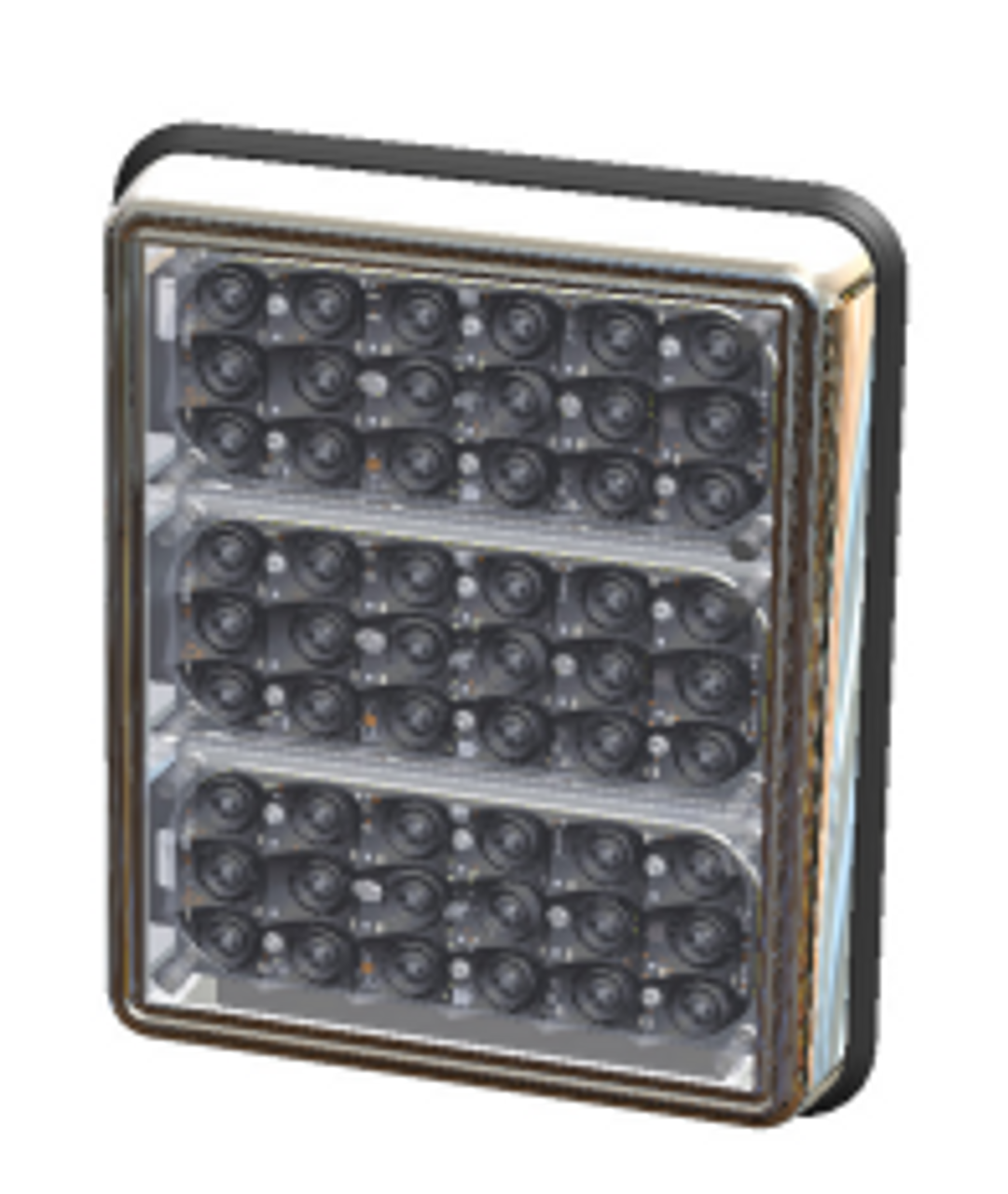 SoundOff Signal PMP8BZL13B	- Black Triple Bezel (includes gasket & hardware) for use with (3) mpower® 7x3 Lights