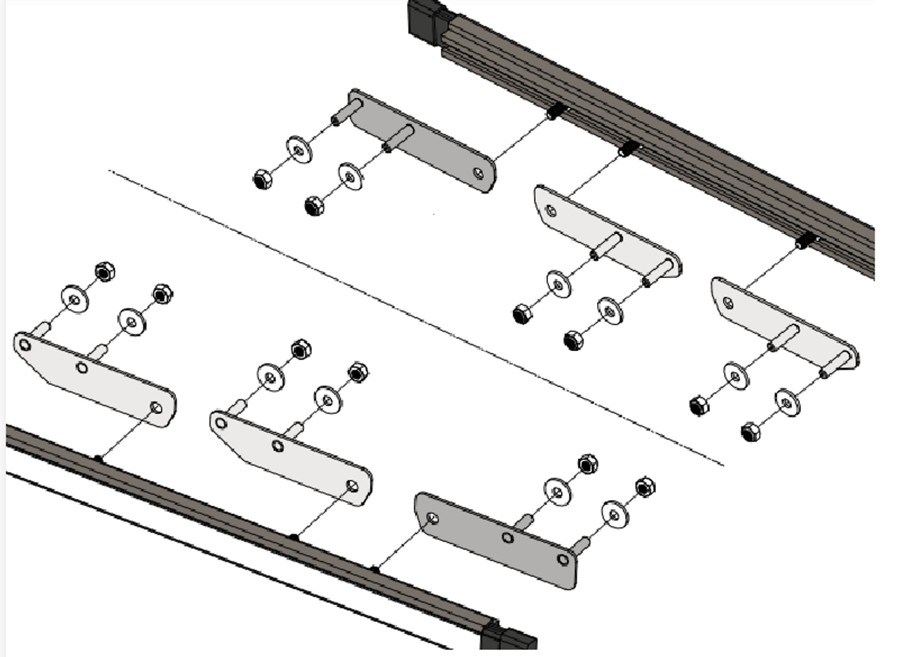 SoundOff Signal PSLVBK0* - SL Running Light Mounting Brackets