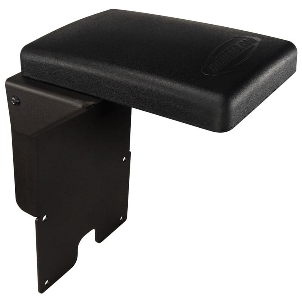 Jotto-Desk 425-1848, Rear Hinged Armrest, Max Depth Console Accessory, For 2016+ Ford Police Interceptor Utility