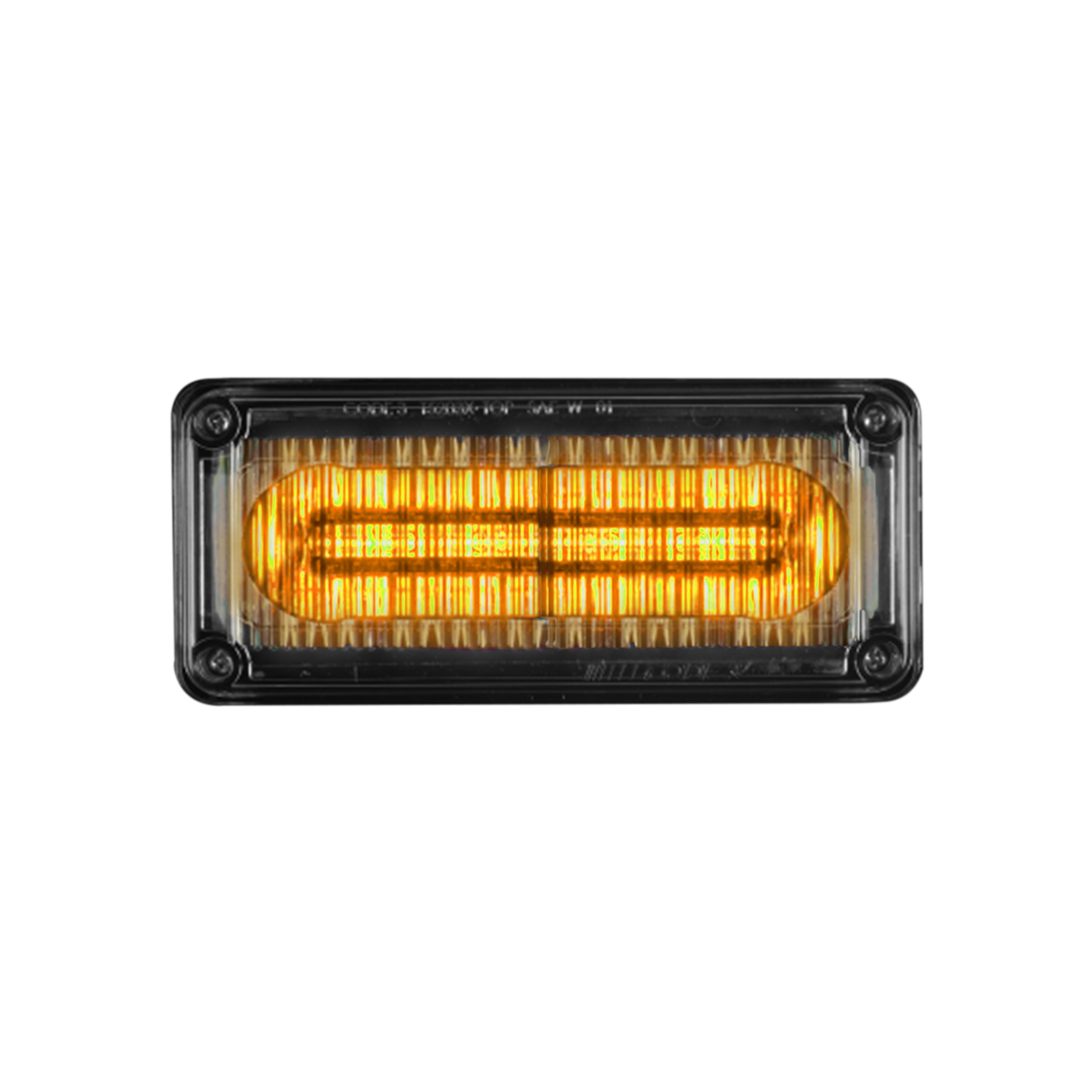 Code-3 - PRIZM II Perimeter Lights - 3x7 Inch, Available in Single, Split, or Steady Burn, 12 LED per lighthead, Optional Chrome Bezel