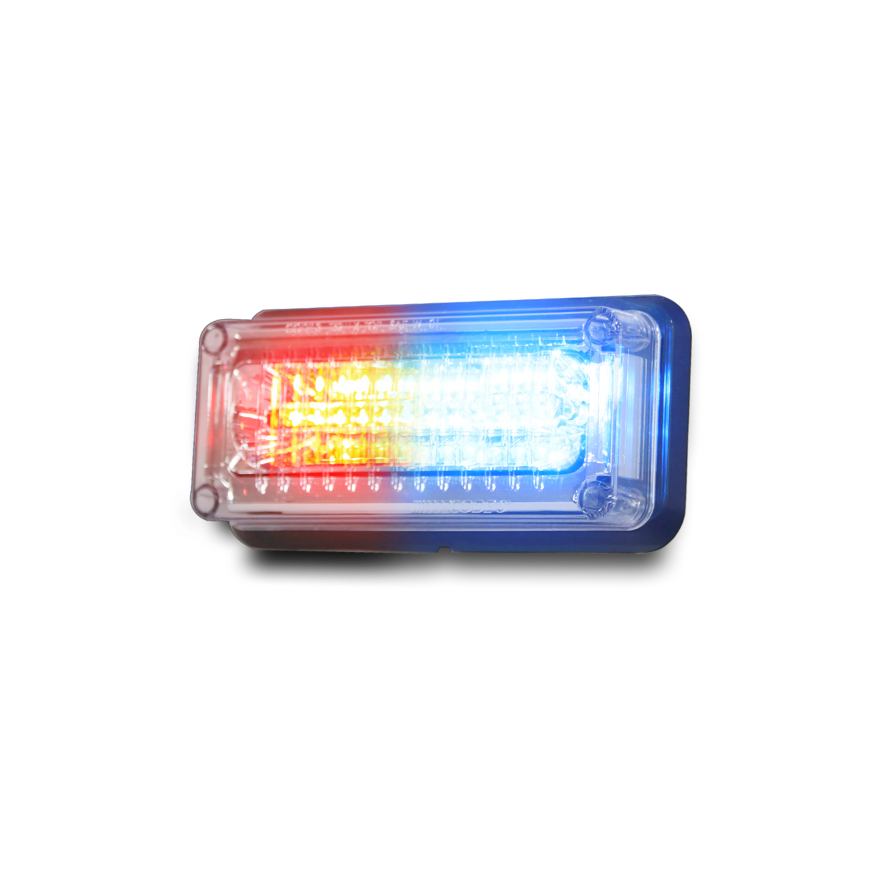 Code-3 - PRIZM II Perimeter Lights - 3x7 Inch, Available in Dual Color, 22 LED per lighthead, Optional Chrome Bezel