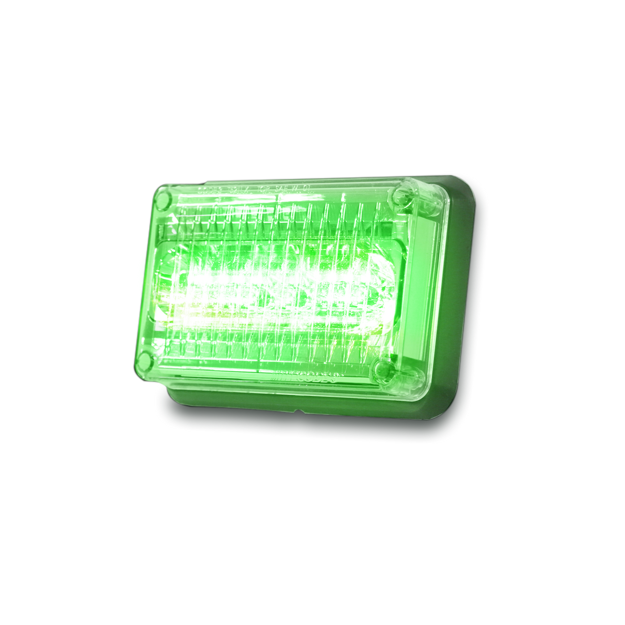 Code-3 - PRIZM II Perimeter Lights - 4x6 Inch, Available in Single or Dual Color, 22 LED per lighthead, Optional Chrome Bezel