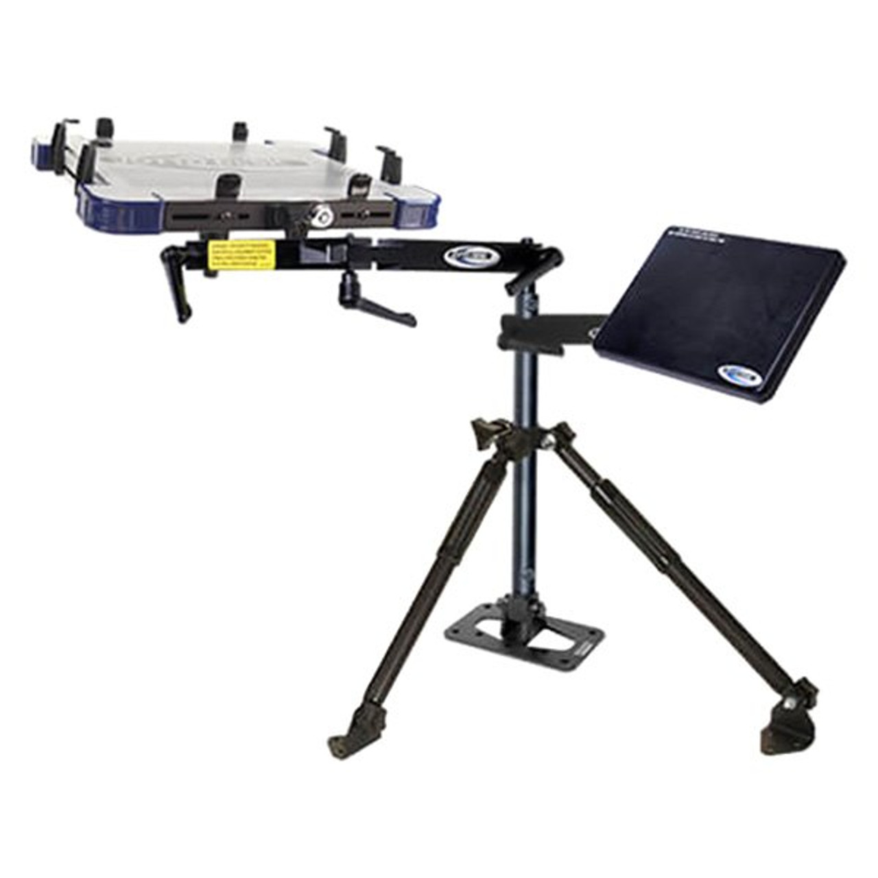 Jotto-Desk 425-5023/5182, GK/LedCo Plate Computer Mount Tripod with Cable-Dock Desktop with Auxillary Desktop